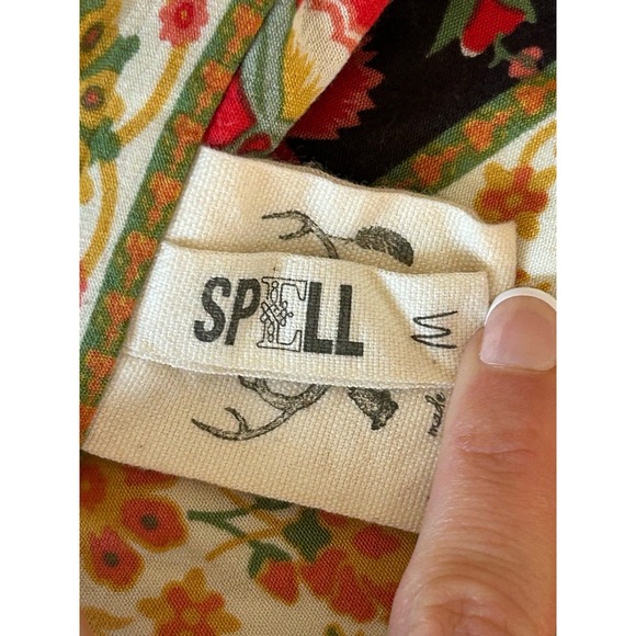 Rare Spell & The Gypsy Lolita Campfire Halter Top - Boho Medium - Picture 6 of 6